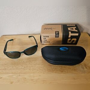 Costa Del Mar Teal Womens Salina Sunglasses